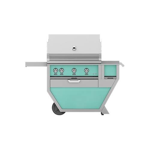 Hestan - Deluxe Gas Grill - Bora Bora - Angle_Standard