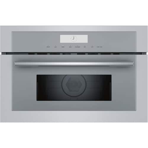 Thermador - MASTERPIECE SERIES 1.6 Cu. Ft. Built-In Microwave - Stainless steel - Front_Standard