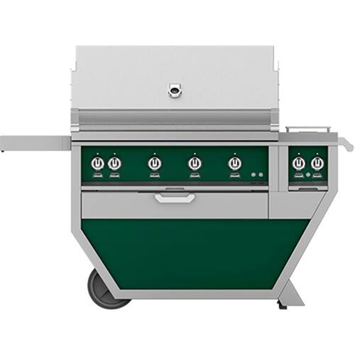 Hestan - Deluxe Gas Grill - Grove - Angle_Standard
