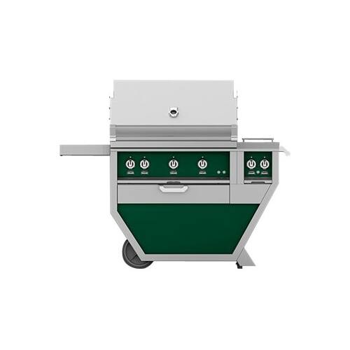 Hestan - Deluxe Gas Grill - Grove - Angle_Standard