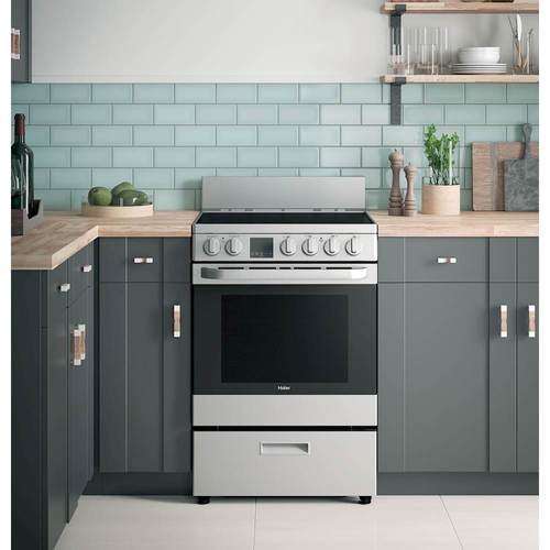 Haier 2.9 Cu. Ft. Freestanding Electric Convection Range at Pacific Sales