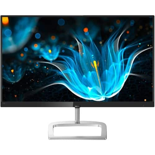 Photo 1 of Philips - E-line 276E9QDSB 27" IPS LED FHD FreeSync Monitor - Glossy Black/Glossy Silver