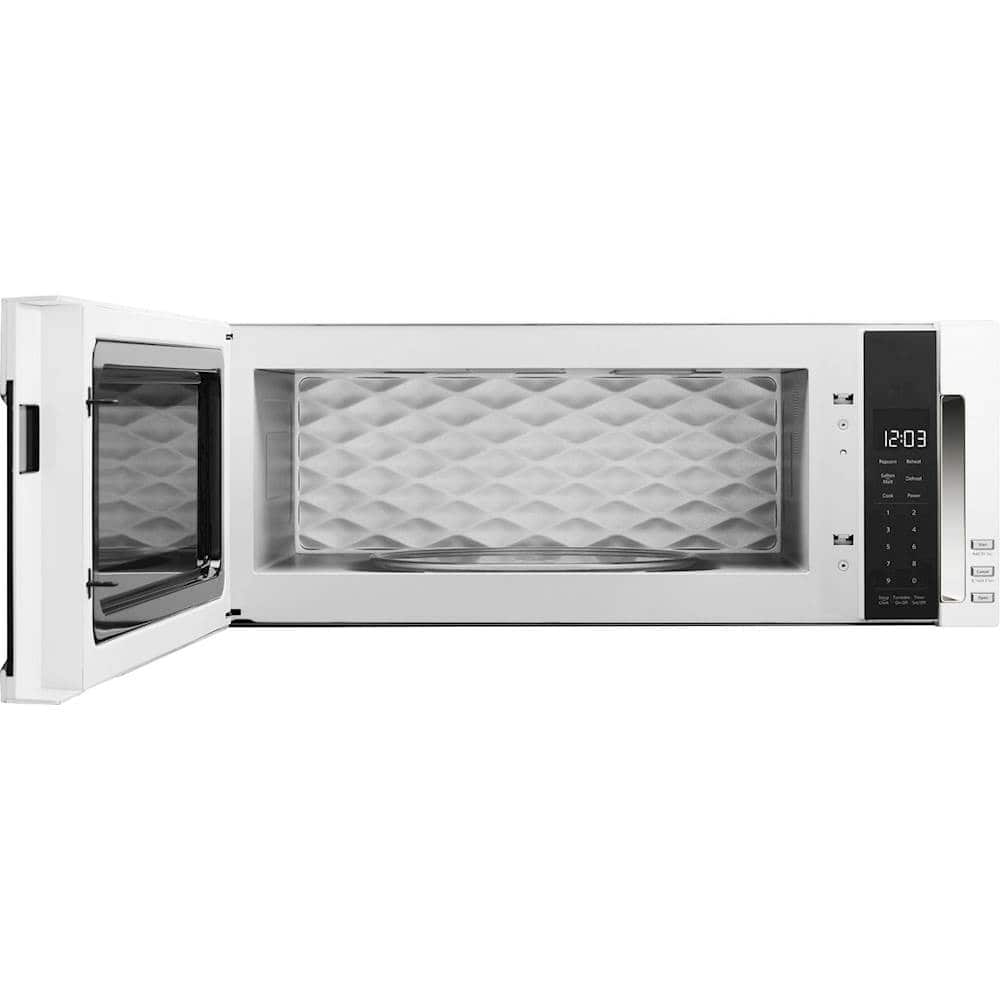 KitchenAid - 1.1 Cu. Ft. Over-the-Range Microwave with Sensor Cooking - White - Alt_View_Standard_12