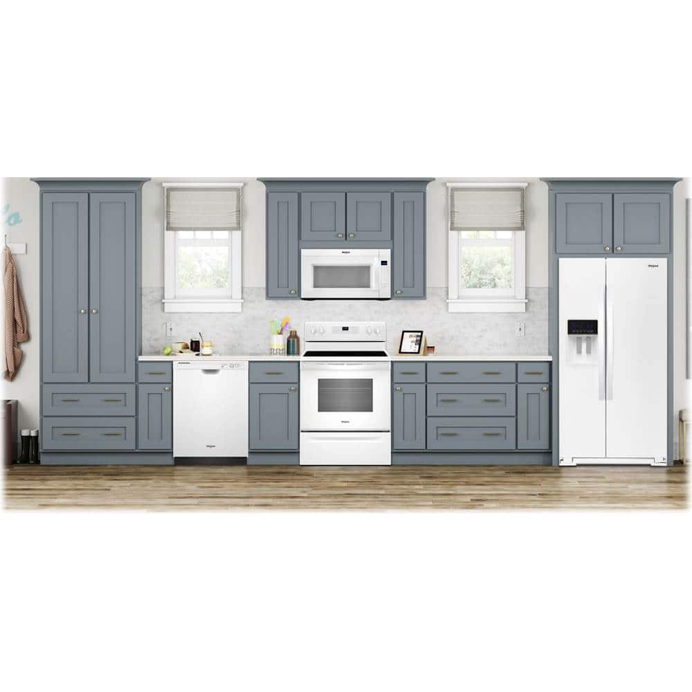 Whirlpool - 5.3 Cu. Ft. Self-Cleaning Freestanding Electric Range - White - Alt_View_Standard_14