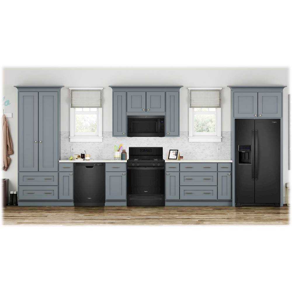 Whirlpool - 5.0 Cu. Ft. Self-Cleaning Freestanding Gas Range - Black - Alt_View_Standard_14