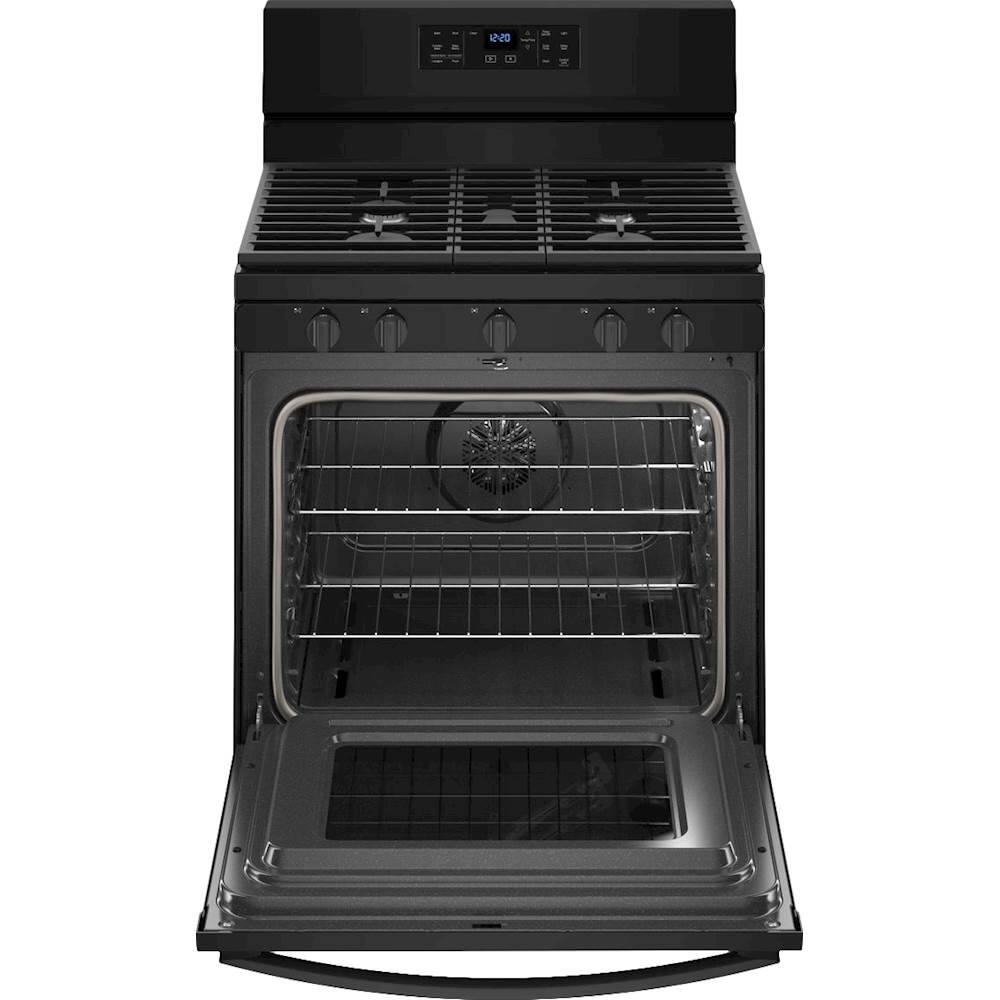 Whirlpool - 5.0 Cu. Ft. Self-Cleaning Freestanding Gas Convection Range - Black - Alt_View_Standard_11