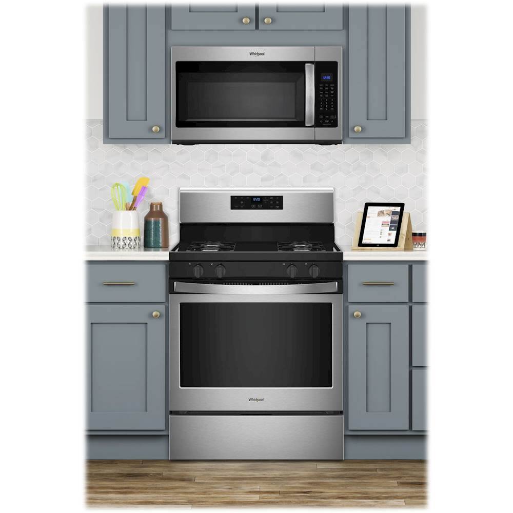 Whirlpool - 5.0 Cu. Ft. Self-Cleaning Freestanding Gas Range - Silver - Alt_View_Standard_13