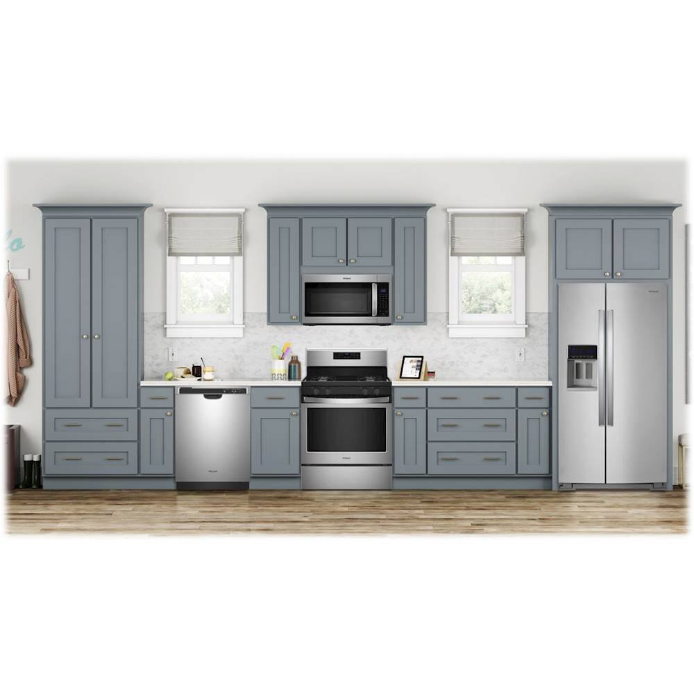 Whirlpool - 5.0 Cu. Ft. Self-Cleaning Freestanding Gas Range - Silver - Alt_View_Standard_14