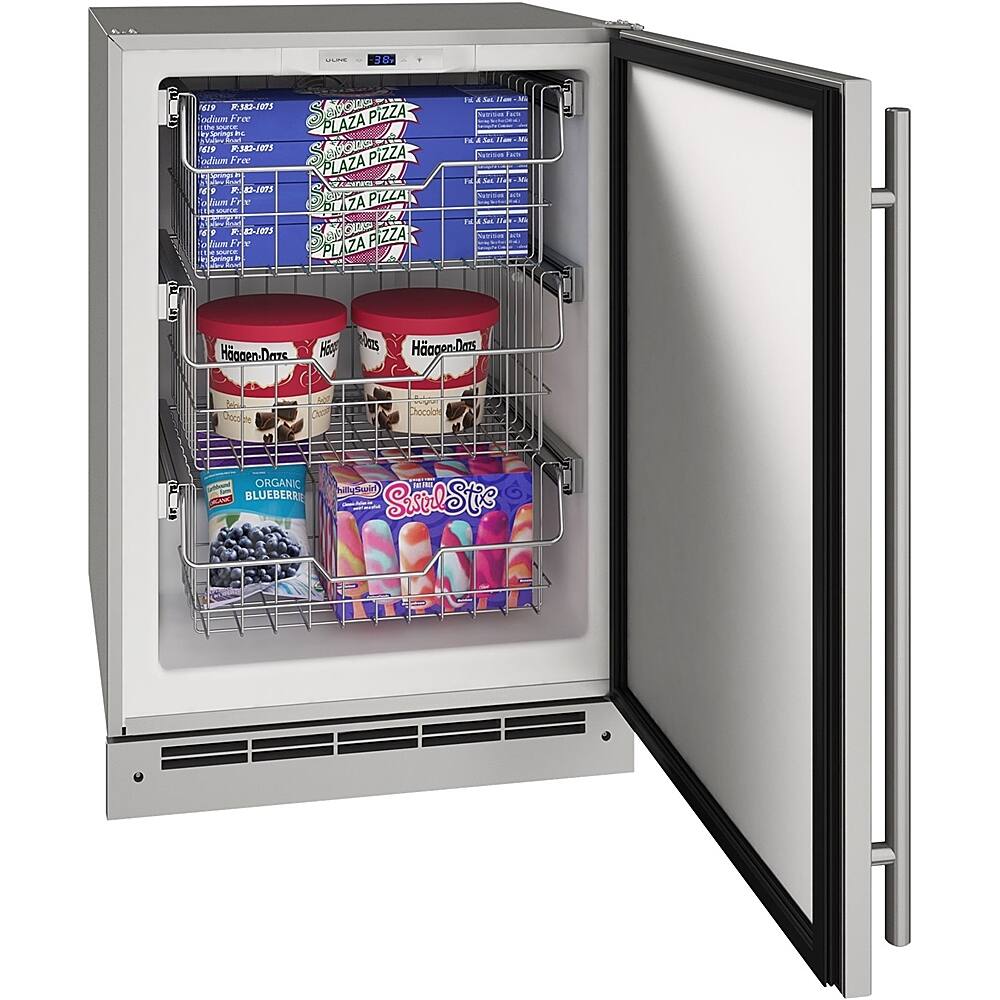 ULine 4.9 Cu. Ft. Upright Freezer Stainless steel at Pacific Sales