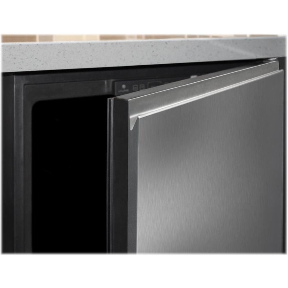 U-Line - 1 Class Series 15" 90-Lb. Freestanding Icemaker - Stainless Solid - Alt_View_Standard_11