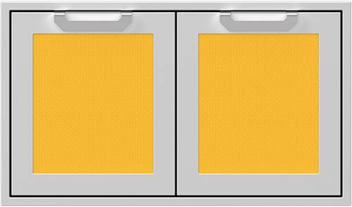 Hestan - AGAD Series 36" Outdoor Double Access Doors - Sol - Front_Standard