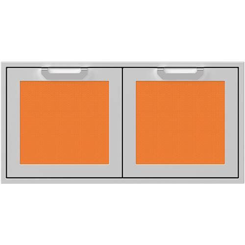 Hestan - AGSD Series 42" Outdoor Double Storage Doors - Citra - Front_Standard
