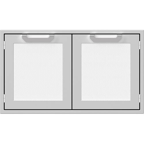 Hestan - AGLP Series 36" Outdoor Double Sealed Pantry - Froth - Front_Standard