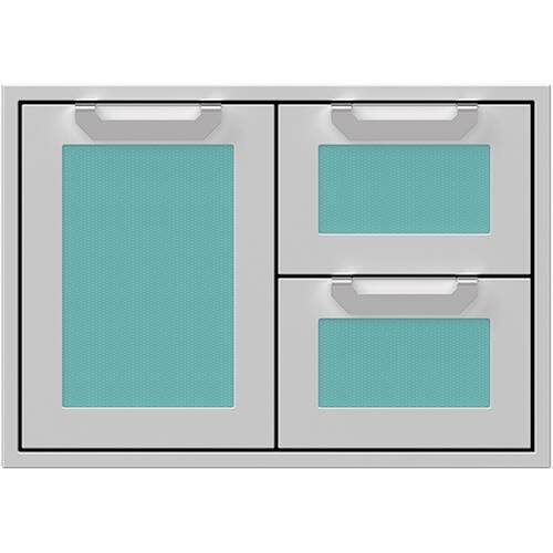 Hestan - AGSDR Series 30" Double Drawer and Storage Door Combination - Bora Bora - Front_Standard