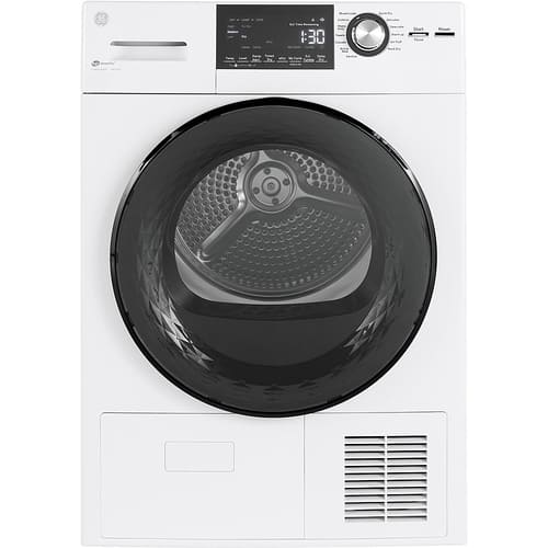 GE - 4.1 Cu. Ft. 13-Cycle Electric Dryer - White - Front_Standard