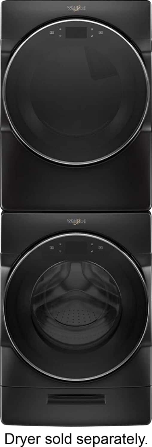Whirlpool - 7.4 Cu. Ft. 37-Cycle Gas Dryer with Steam - Black Shadow - Alt_View_Standard_11