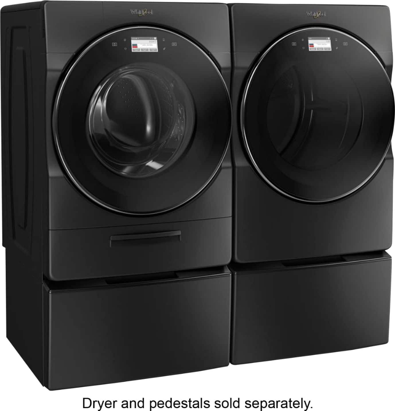 Whirlpool - 7.4 Cu. Ft. 37-Cycle Gas Dryer with Steam - Black Shadow - Alt_View_Standard_13