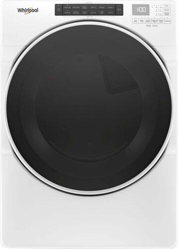 Whirlpool - 7.4 Cu. Ft. 37-Cycle Gas Dryer with Steam - Front_Standard