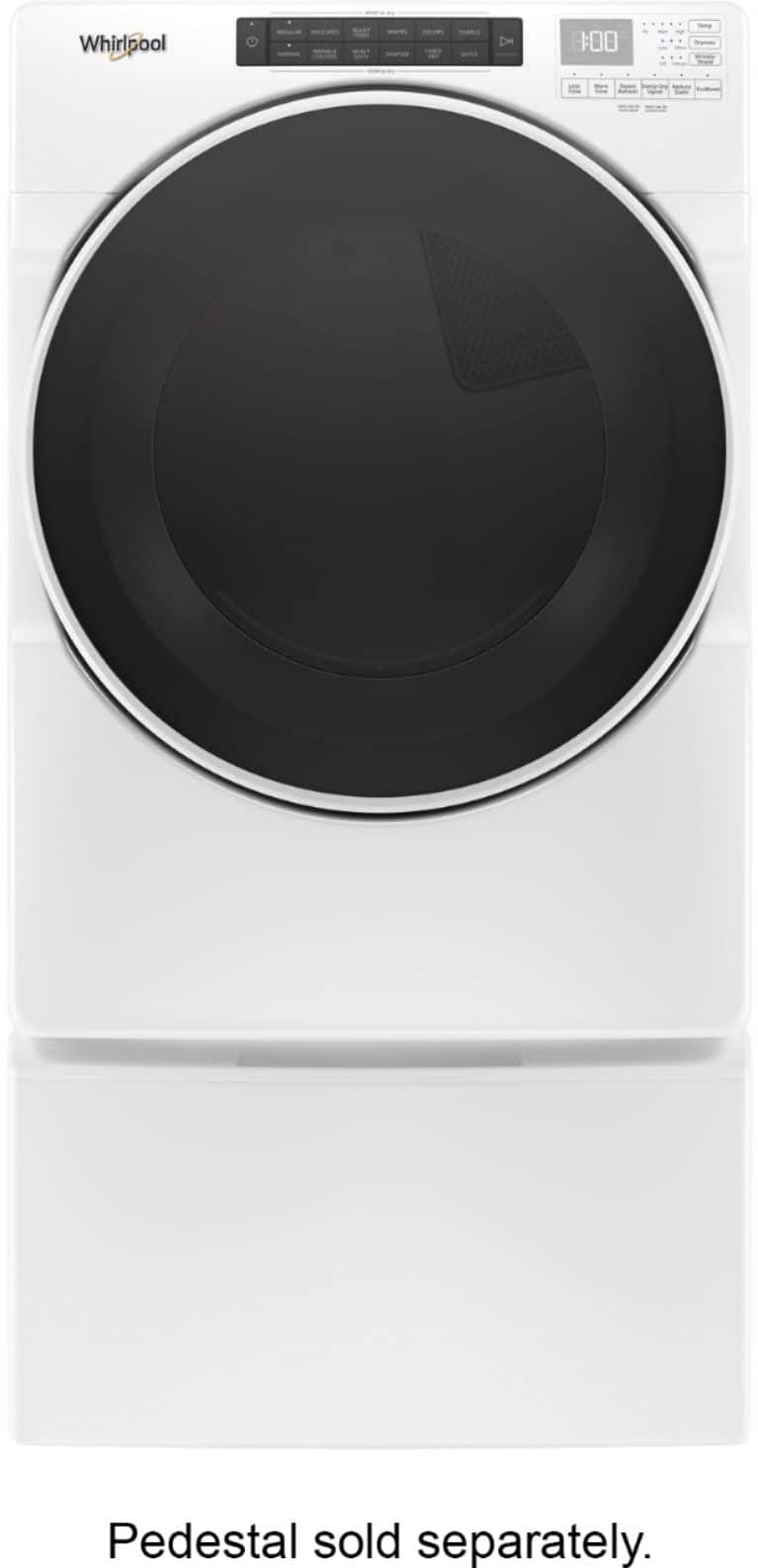 Whirlpool - 7.4 Cu. Ft. 37-Cycle Gas Dryer with Steam - Alt_View_Standard_12