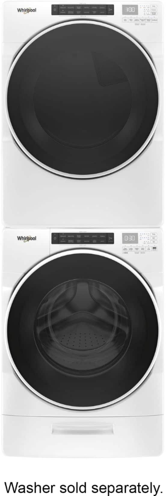 Whirlpool - 7.4 Cu. Ft. 37-Cycle Gas Dryer with Steam - Alt_View_Standard_13
