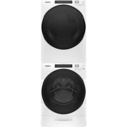 Whirlpool - Whirlpool - 4.5 Cu. Ft. 37-Cycle High-Efficiency Front-Loading Washer with Steam and Load & Go™ XL Dispenser- White - White - Alt_View_Standard_12