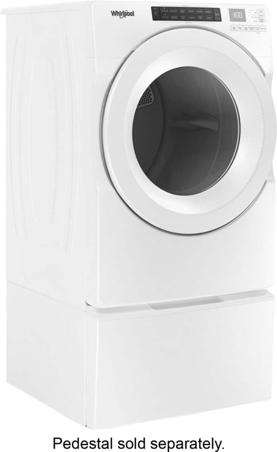Whirlpool - 7.4 Cu. Ft. Electric Dryer - White - Alt_View_Standard_6