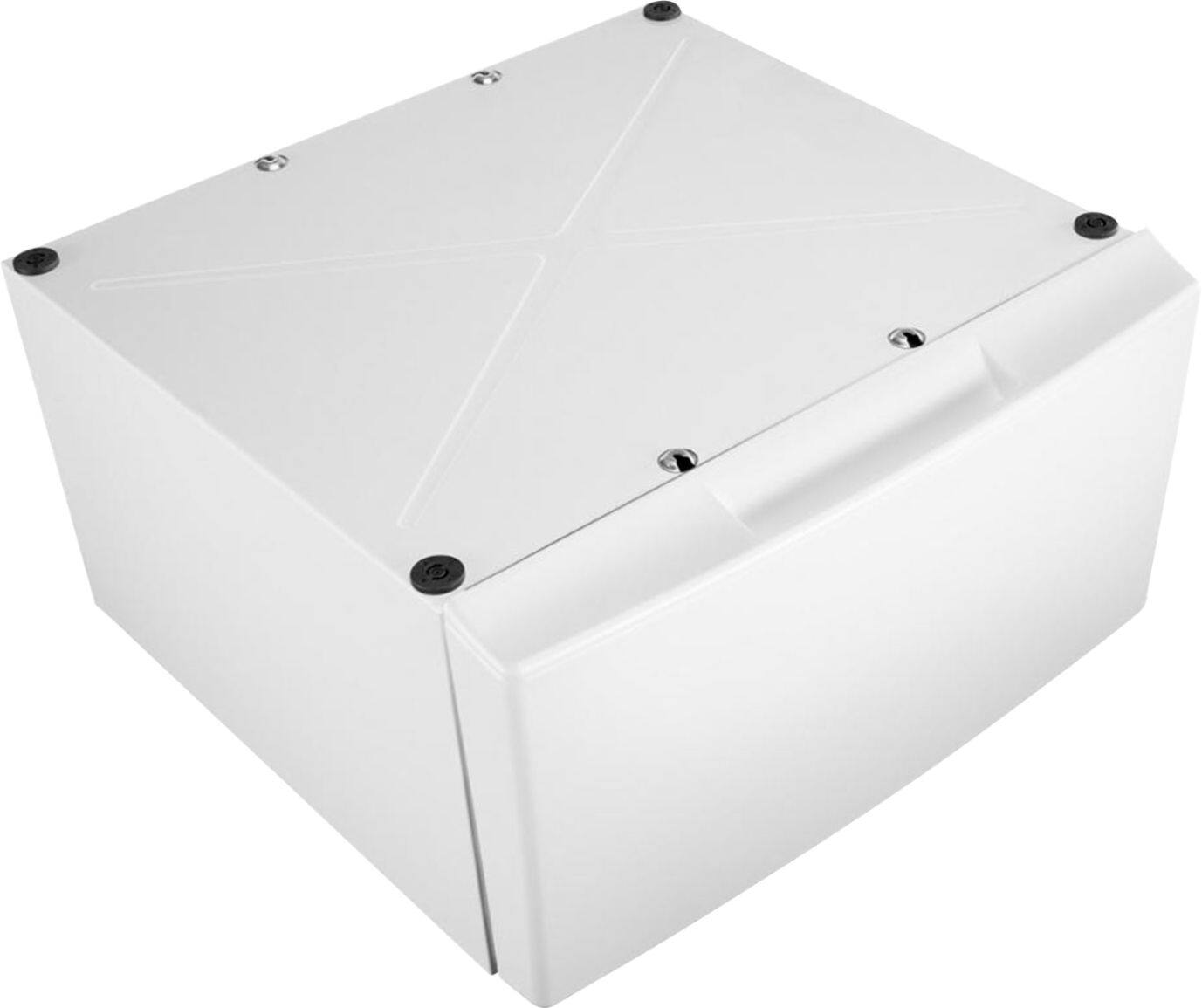 Whirlpool - Washer/Dryer Laundry Pedestal with Storage Drawer - White - Angle_Zoom