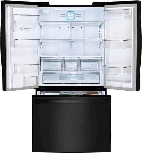 LG - 23.7 Cu. Ft. French Door Counter-Depth Refrigerator - Matte Black Stainless Steel - Alt_View_Standard_2