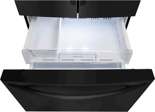LG - 23.7 Cu. Ft. French Door Counter-Depth Refrigerator - Matte Black Stainless Steel - Alt_View_Standard_3