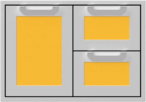 Hestan - AGSDR Series 30" Double Drawer and Storage Door Combination - Sol - Front_Standard