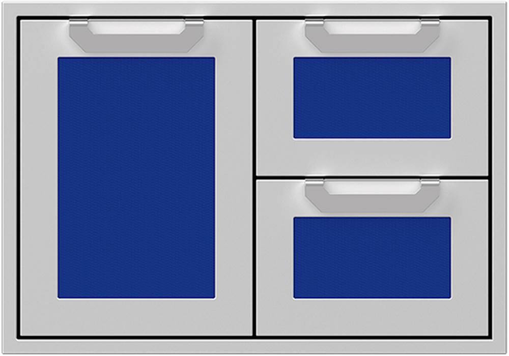 Hestan - AGSDR Series 30" Double Drawer and Storage Door Combination - Prince - Front_Zoom
