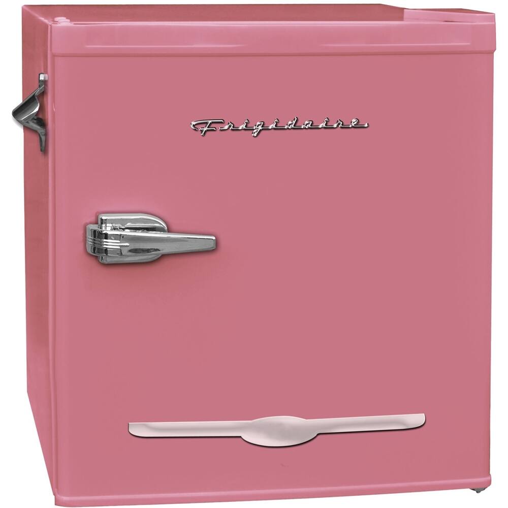 Frigidaire - Retro 1.6 Cu. Ft. Mini Fridge - Pink - Front_Zoom