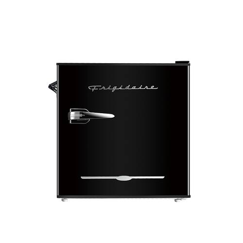 Frigidaire - Retro 1.6 Cu. Ft. Mini Fridge - Black - Front_Standard