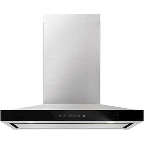 Jenn-Air - Pyramid Style 30" Externally Vented Range Hood - Lustre Stainless - Front_Standard