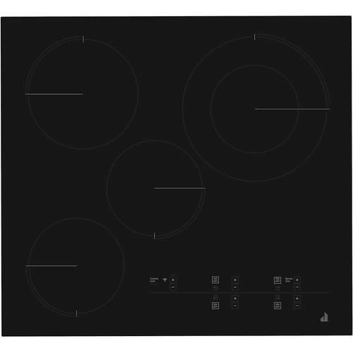 Jenn-Air - 24" Built-In Electric Cooktop - Black - Front_Standard