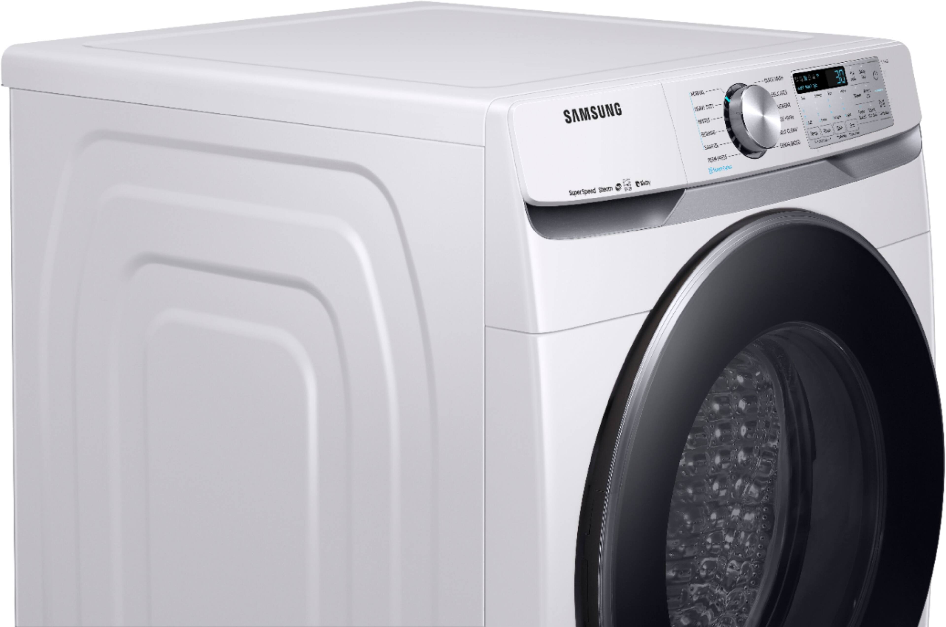 Samsung - 4.5 Cu. Ft. 12-Cycle High-Efficiency Front-Loading Washer with Steam - White - Alt_View_Standard_11