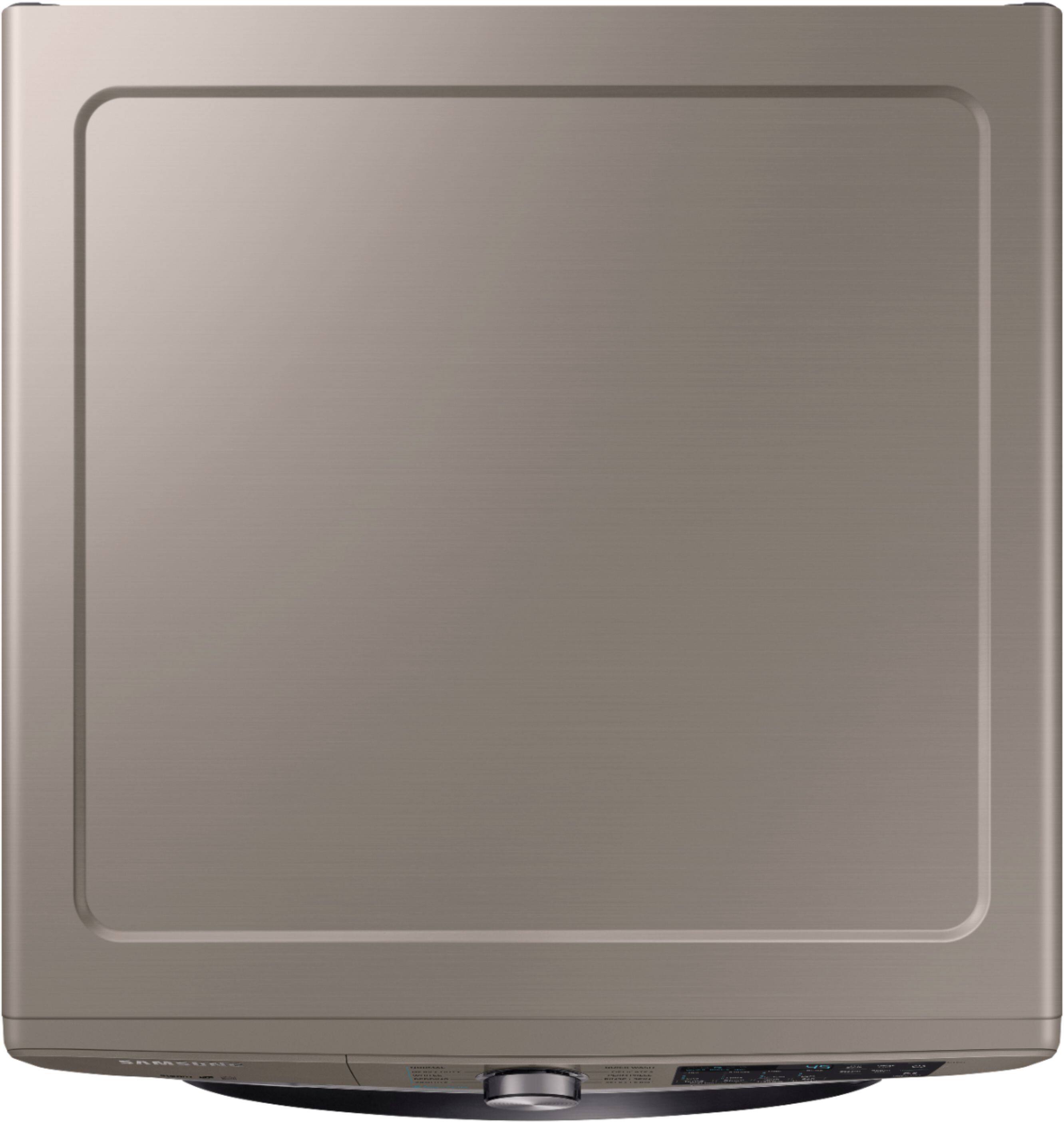 Samsung - 4.5 Cu. Ft. 10-Cycle High-Efficiency Front-Loading Washer with Steam - Champagne - Alt_View_Standard_18
