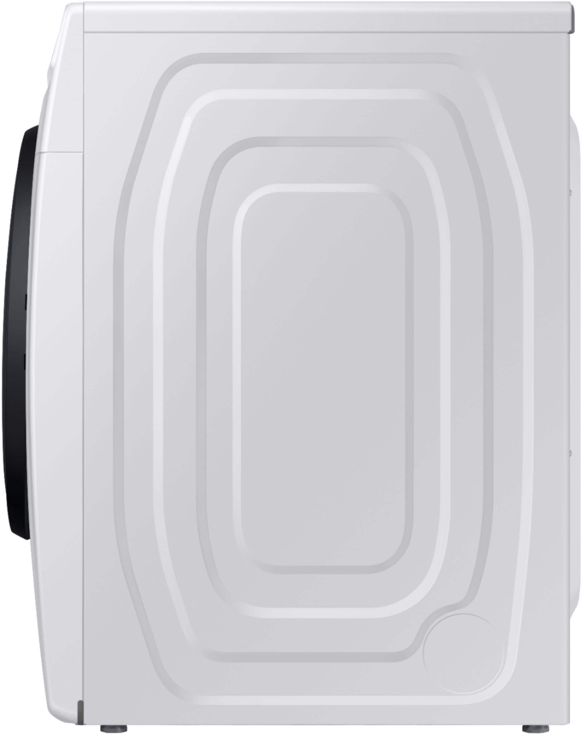 Samsung - 7.5 Cu. Ft. 10-Cycle Gas Dryer with Steam - White - Alt_View_Standard_12