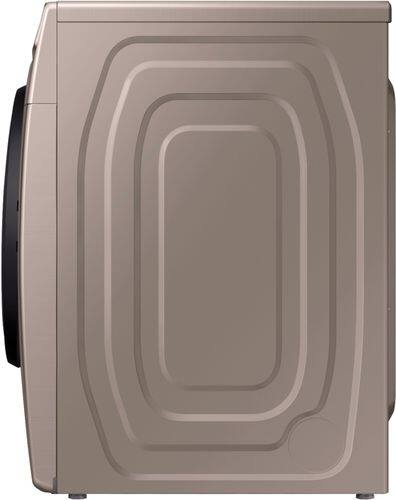 Samsung - 7.5 Cu. Ft. 10-Cycle Electric Dryer with Steam - Champagne - Alt_View_Standard_12