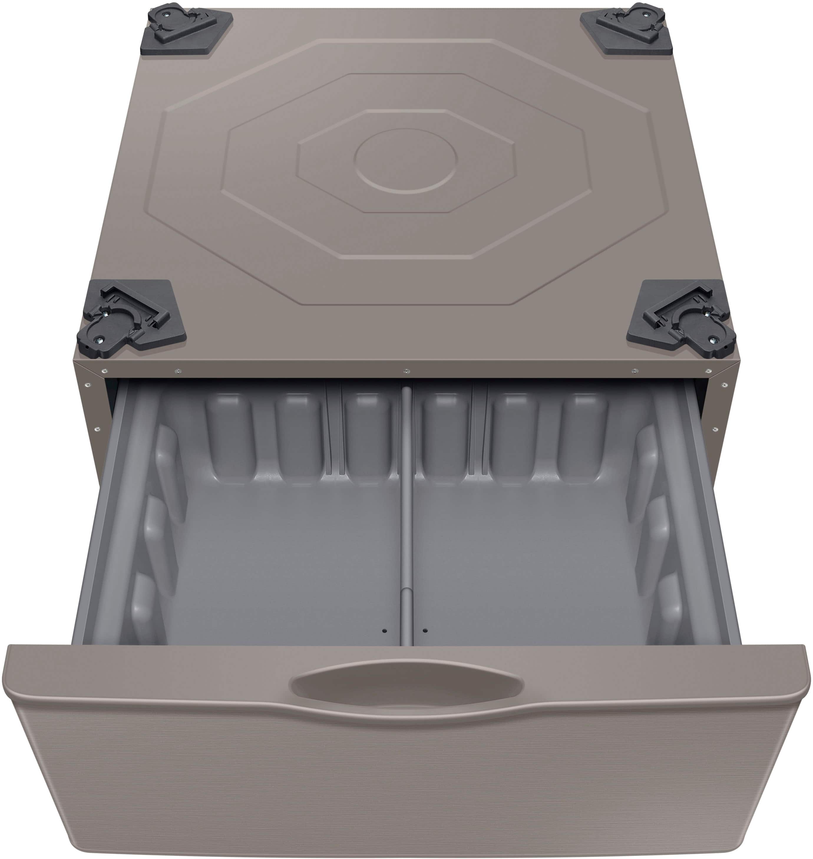 Samsung - Washer/Dryer Laundry Pedestal with Storage Drawer - Champagne - Alt_View_Standard_13