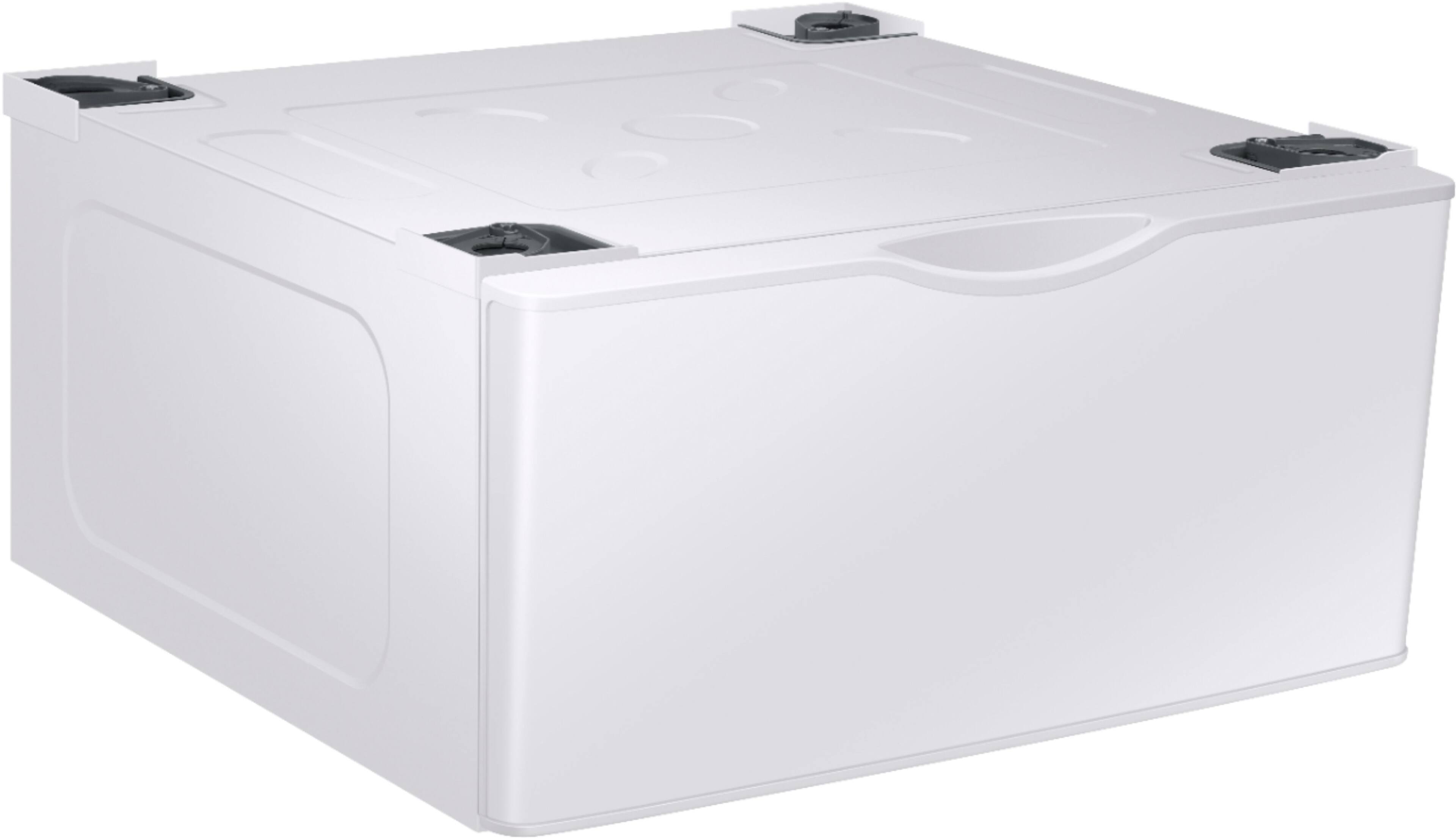 Samsung - Washer/Dryer Laundry Pedestal with Storage Drawer - White - Alt_View_Standard_14