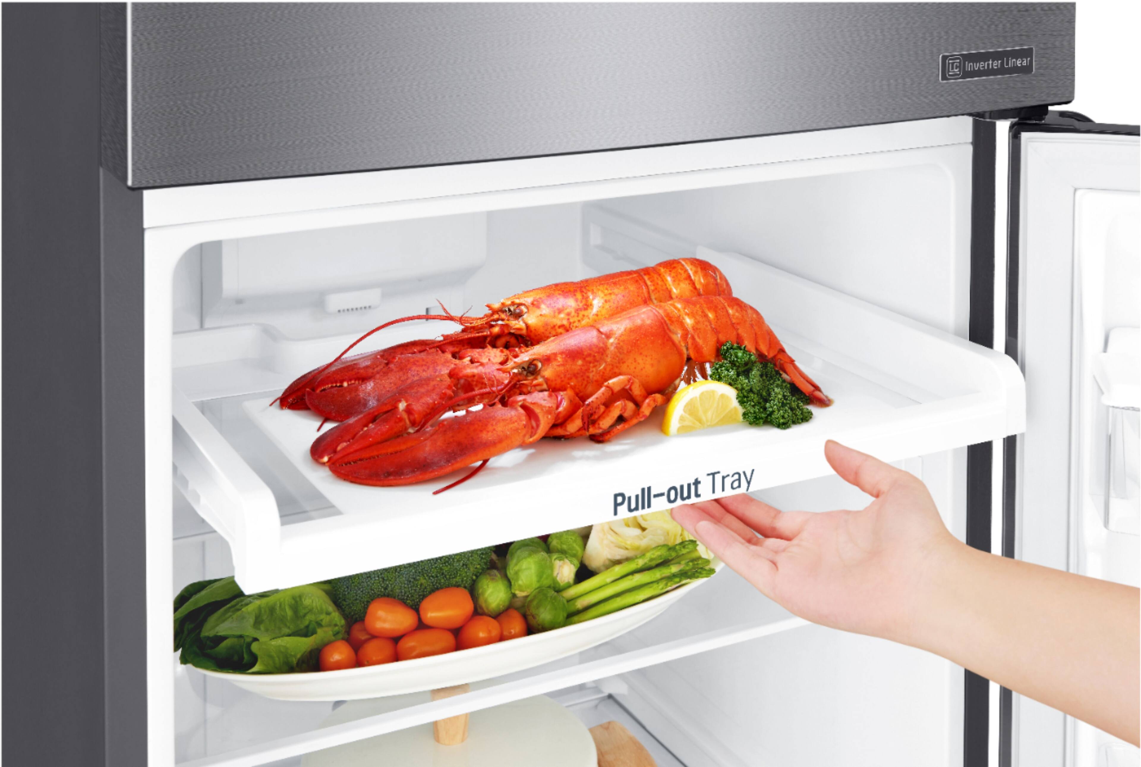 LG 11.1 Cu. Ft. TopFreezer CounterDepth Refrigerator Platinum
