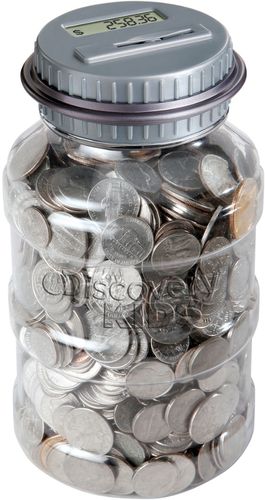 Discovery Kids - Coin Counting Jar - Styles Vary