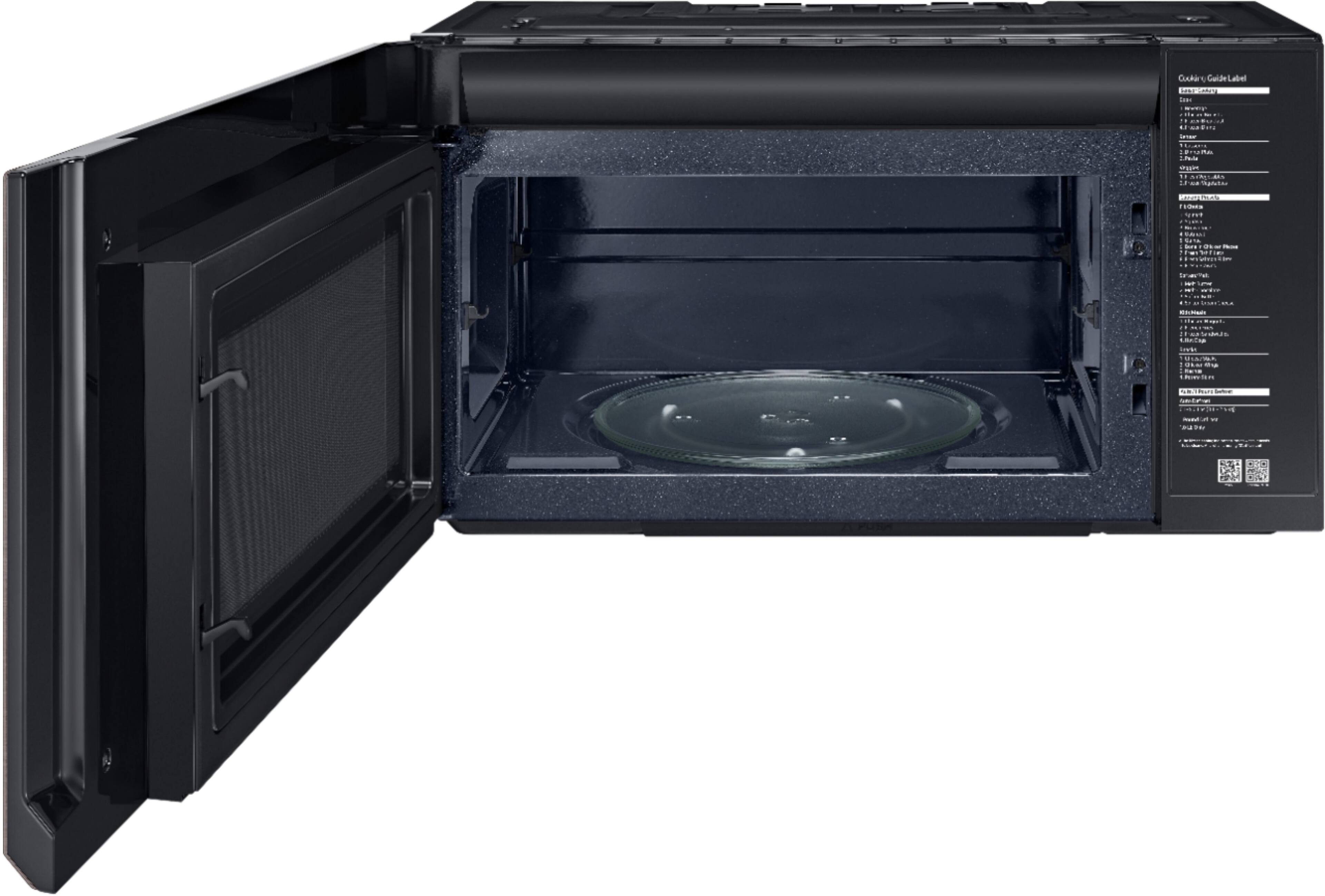Samsung - 2.1 Cu. Ft. Over-the-Range Microwave with Sensor Cooking - Tuscan Stainless Steel - Alt_View_Standard_12
