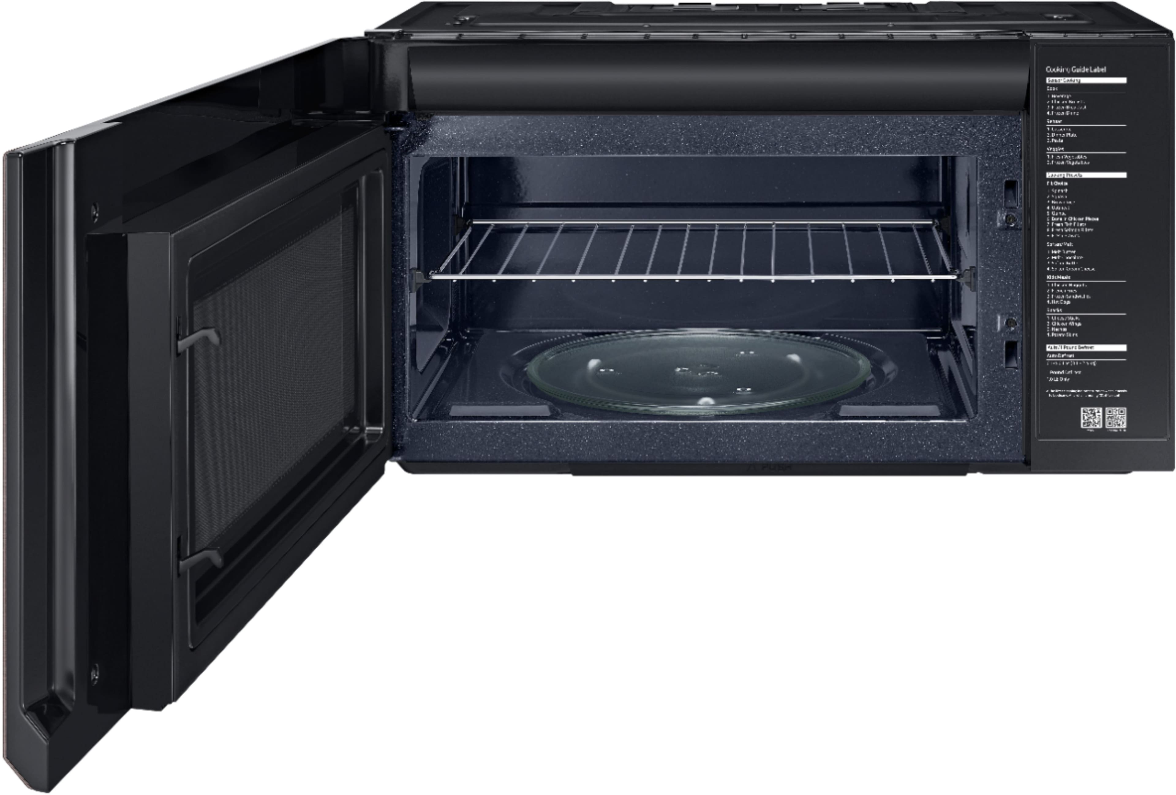 Samsung - 2.1 Cu. Ft. Over-the-Range Microwave with Sensor Cooking - Tuscan Stainless Steel - Alt_View_Standard_13