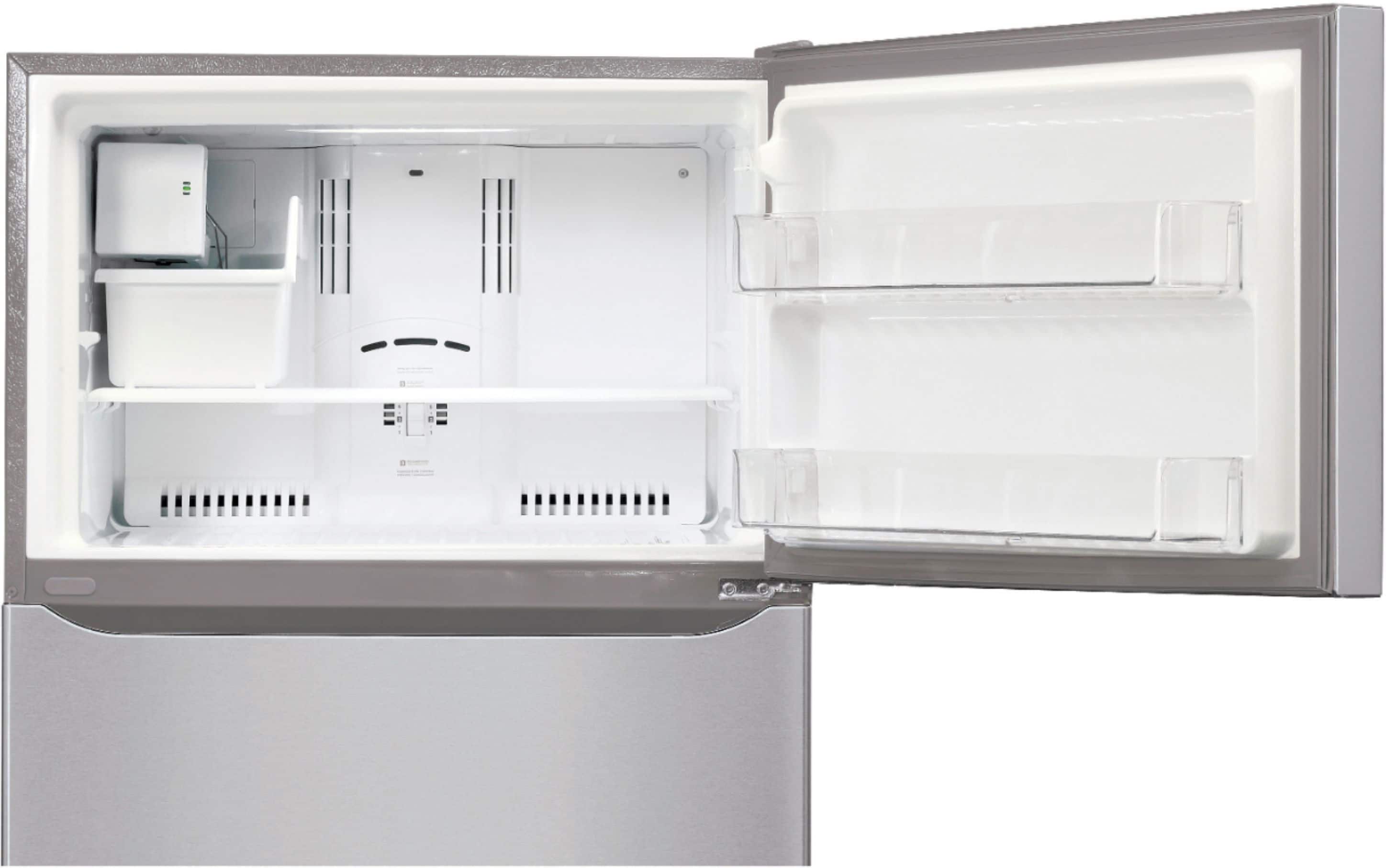 LG - 23.8 Cu. Ft. Top-Freezer Refrigerator - Stainless steel - Alt_View_Standard_11