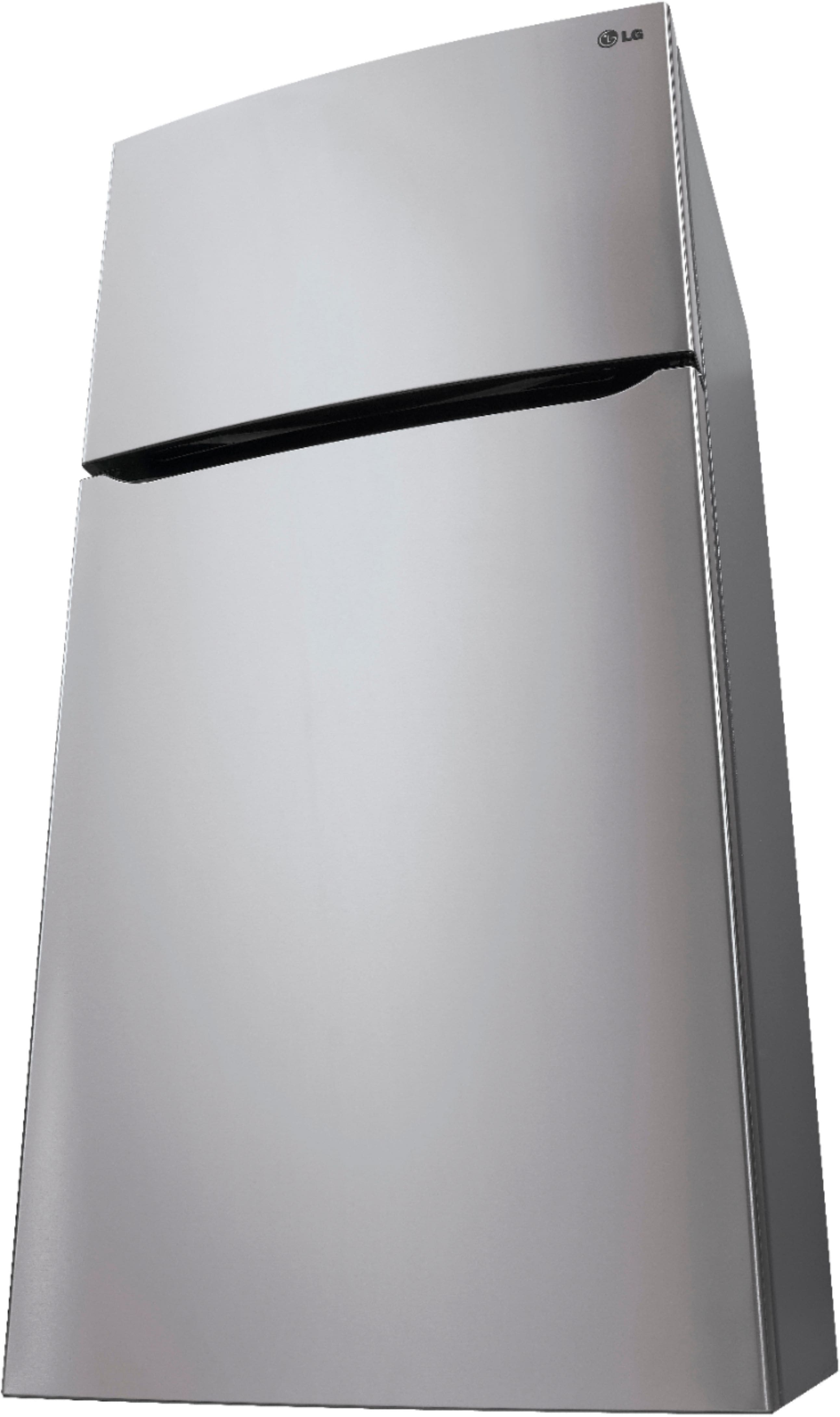 LG - 23.8 Cu. Ft. Top-Freezer Refrigerator - Stainless steel - Alt_View_Standard_13