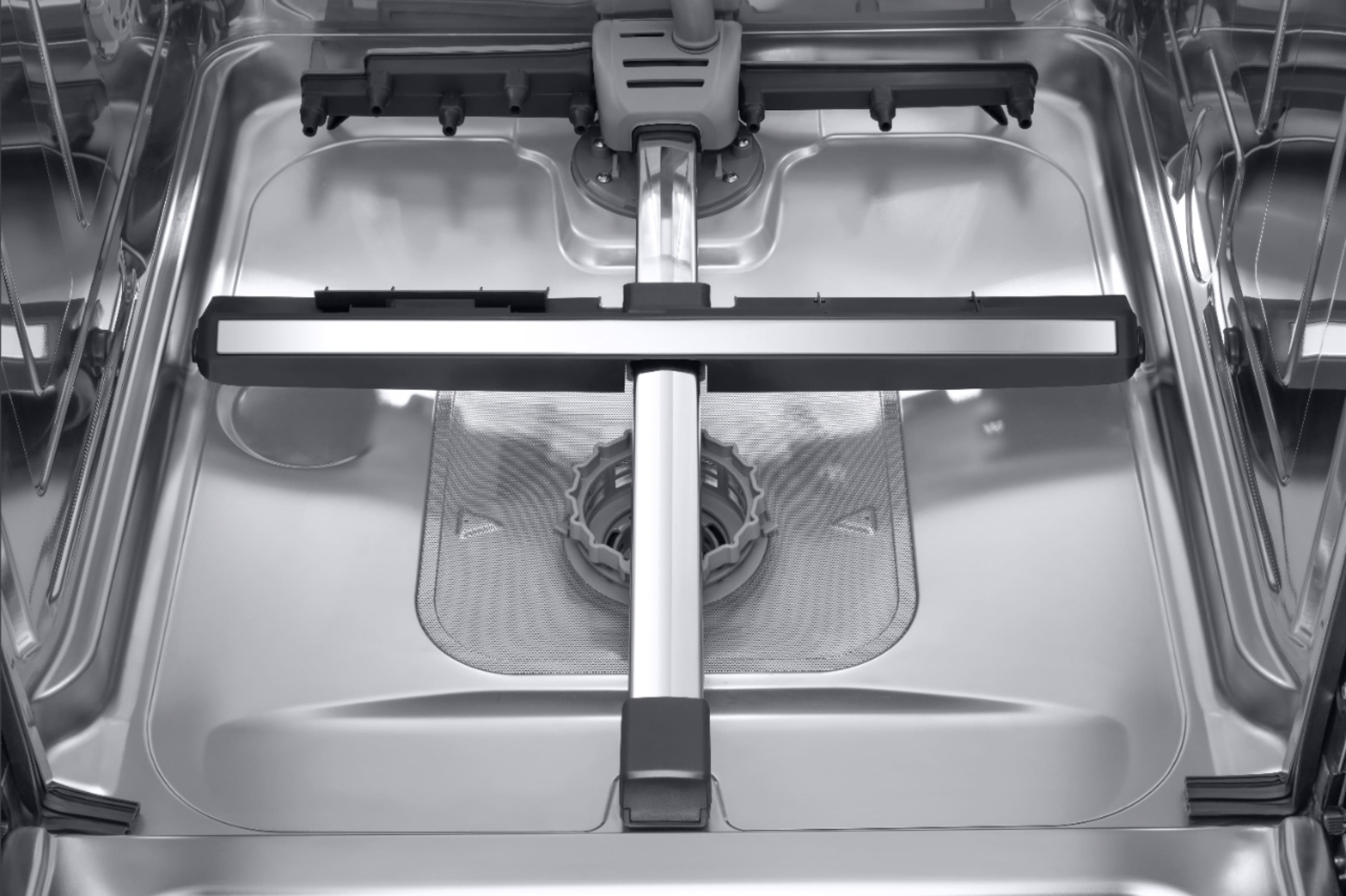 Samsung - Linear Wash 24" Top Control Built-In Dishwasher with Stainless Steel Tub - Fingerprint Resistant Black Stainless Steel - Alt_View_Standard_20