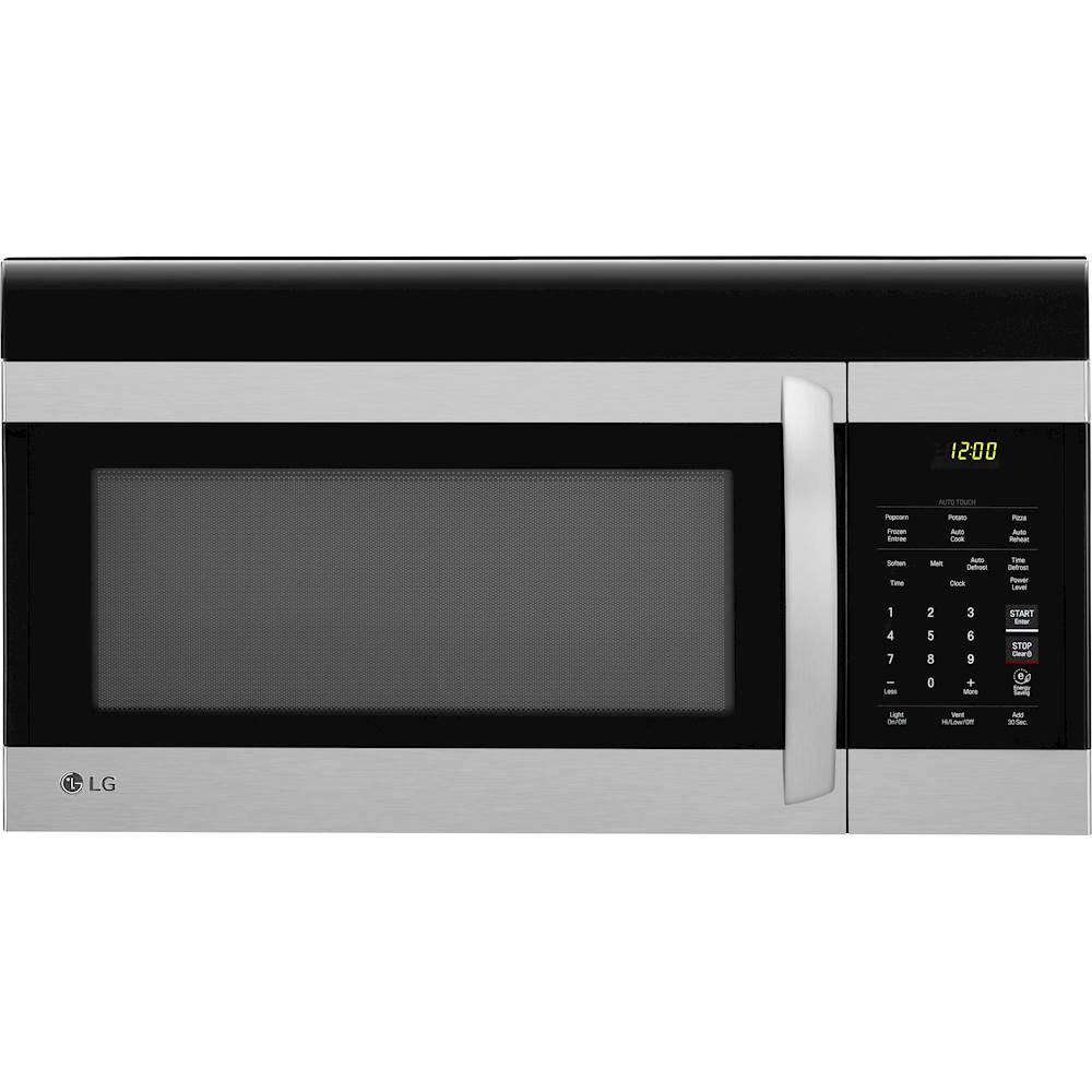 LG - 1.7 Cu. Ft. Over-the-Range Microwave - Stainless steel at Pacific
