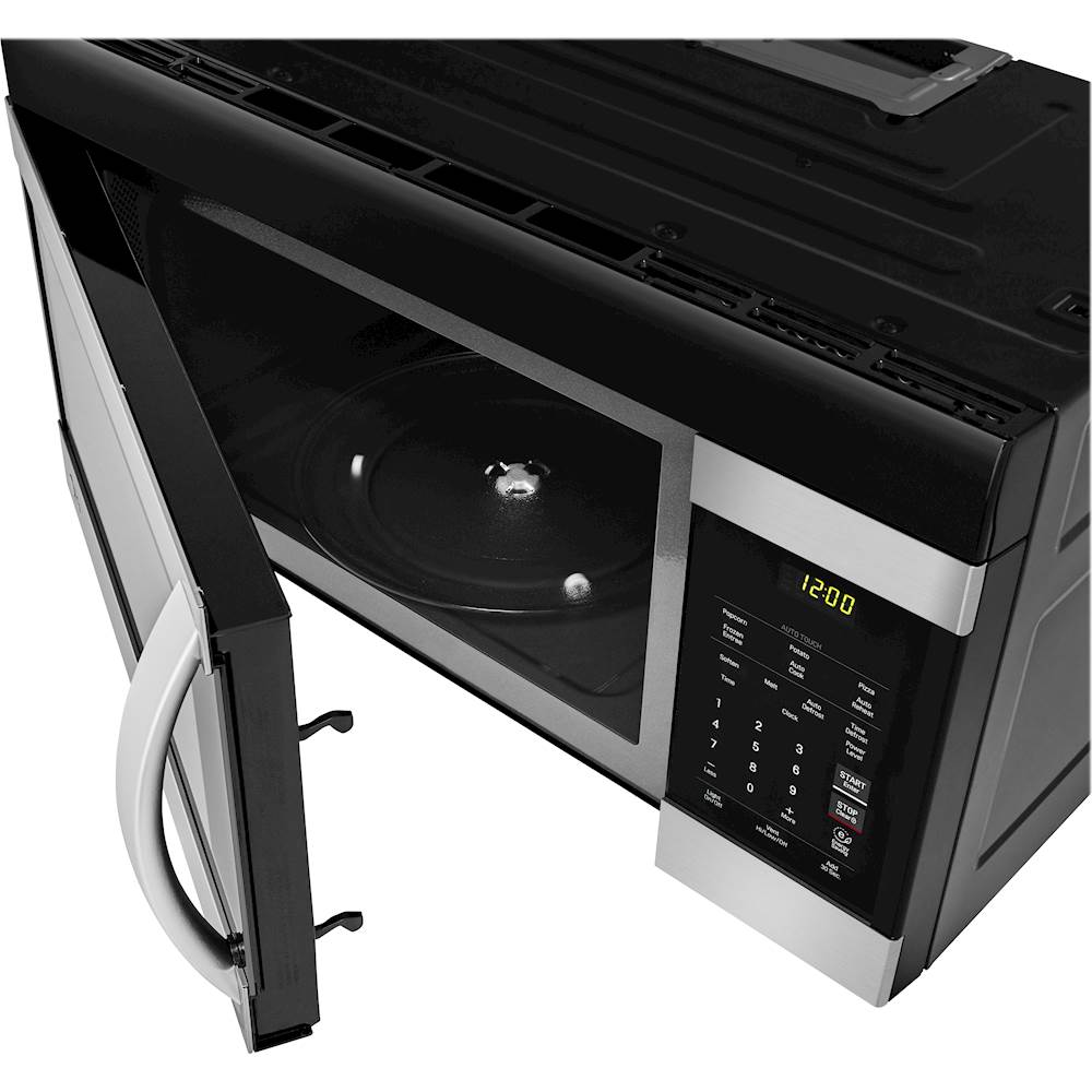 LG - 1.7 Cu. Ft. Over-the-Range Microwave - Stainless steel at Pacific